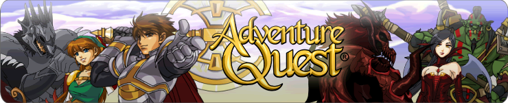 Online browser game: AdventureQuest